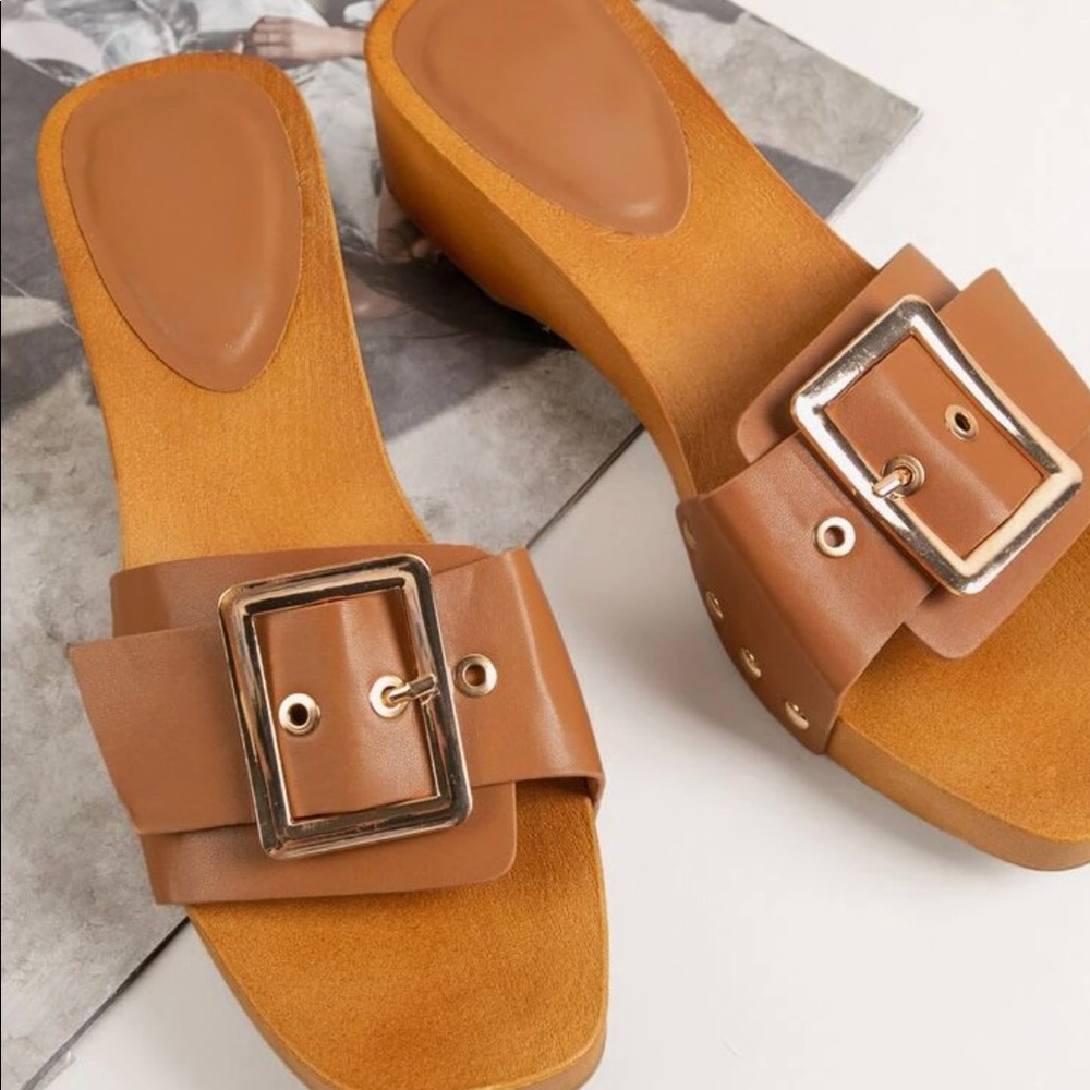 Womens Casual Flats Slippers Comfort Soft Sole Casual Open Toe Slip On Sandals 8
